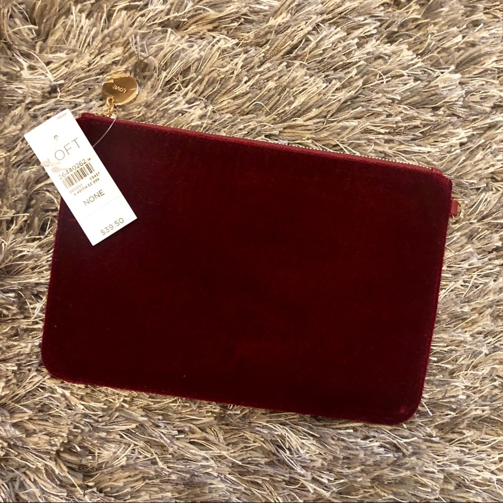 NWT LOFT pouch